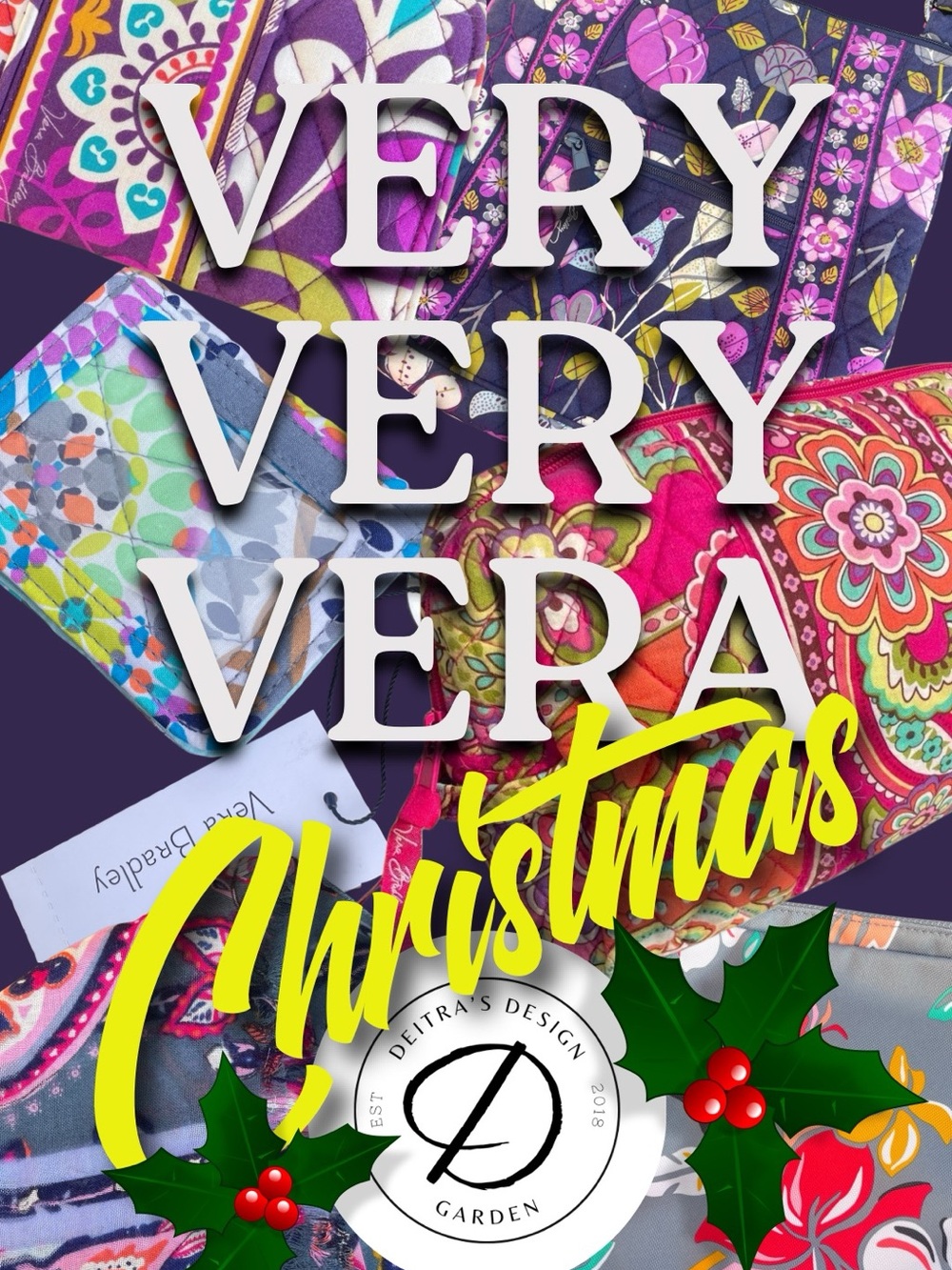 Vera Bradley Post Not for sale. Check out my page for all of the Vera Bradley